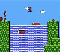 une photo d'Ã©cran de Super Mario Bros 2 sur Nintendo Nes